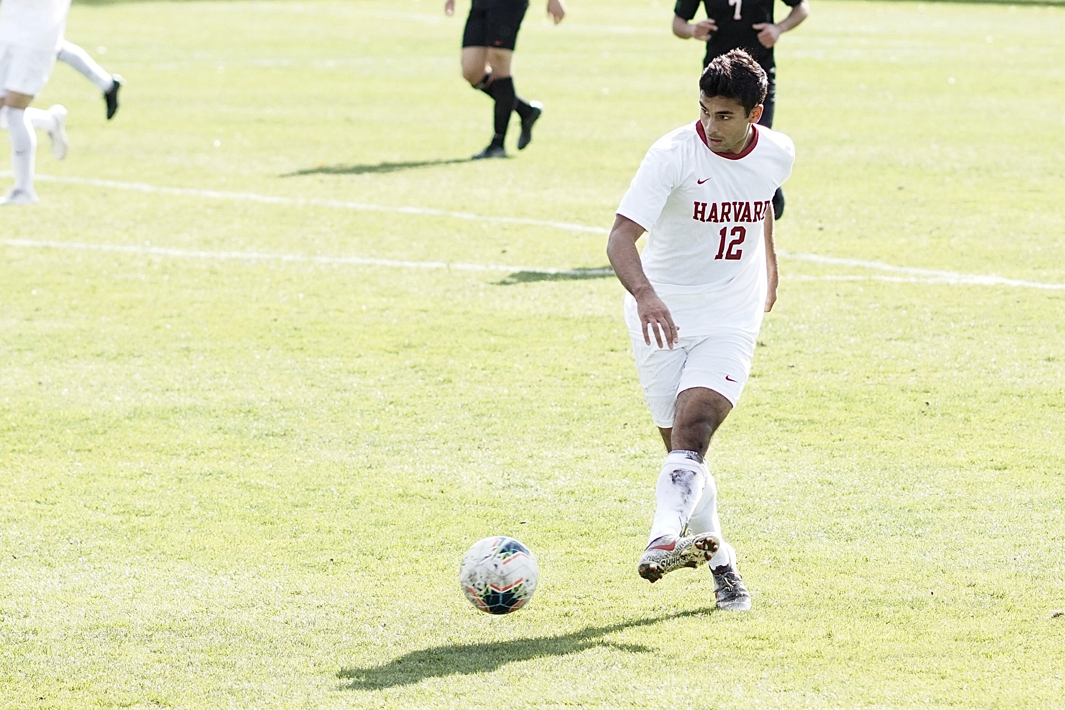 Galen playing soccer